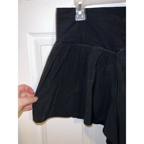 OFFLINE By Aerie Real Me Crossover Black Tennis Skort Flowy Sz L - Picture 5 of 12
